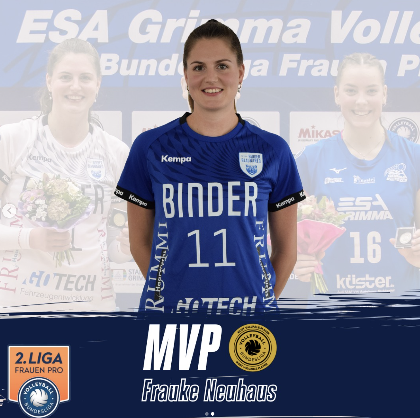 ESA Grimma Volleys vs Binder Blaubären TSV Flacht